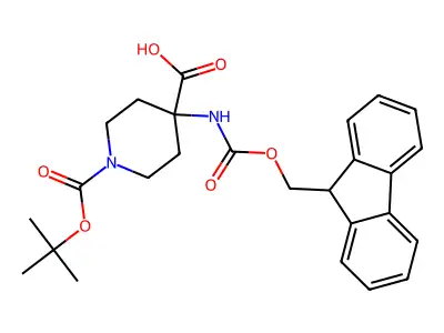 fmoc-pip(boc)-oh structure