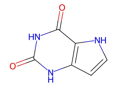 1,5-Dihydro-Pyrrolo(3,2-D)Pyrimidine-2,4-Dione structure