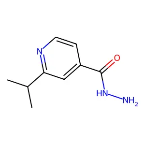 2-异丙基异烟酸酰肼 structure
