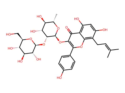 Ikarisoside B structure