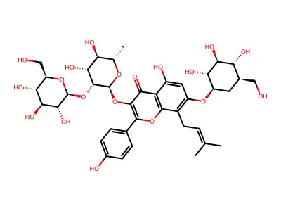 Ikarisoside C structure