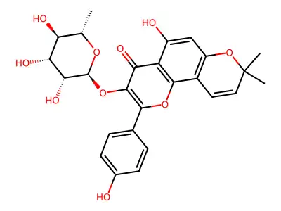Ikarisoside E structure