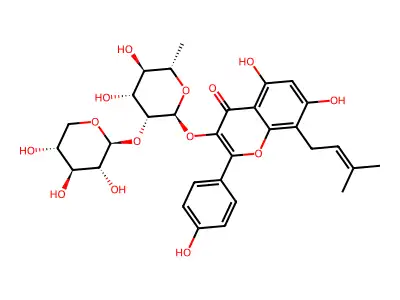 Ikarisoside F structure