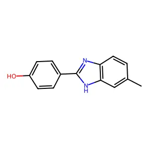 4-(6-methyl-1H-1,3-benzodiazol-2-yl)phenol structure