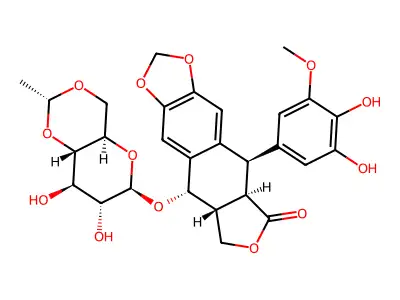 3',4'-Dihydroxyetoposide structure