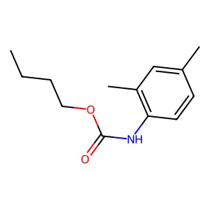 N-(2,4-二甲基苯基)氨基甲酸丁酯 structure
