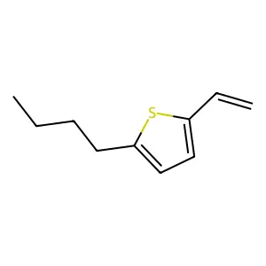 Thiophene, 2-butyl-5-ethenyl structure