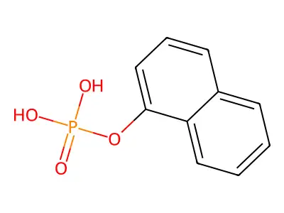 萘基磷酸酯 structure