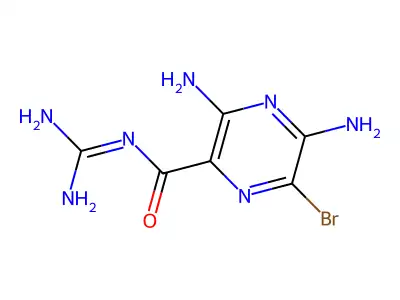 6-Bromoamiloride structure