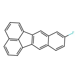 9-Fluorobenzo(k)fluoranthene structure
