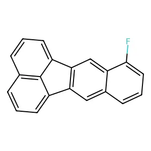 8-Fluorobenzo(k)fluoranthene structure