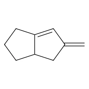 Pentalene, 1,2,4,5,6,6a-hexahydro-2-methylene- structure