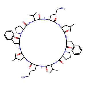 短杆菌肽S structure