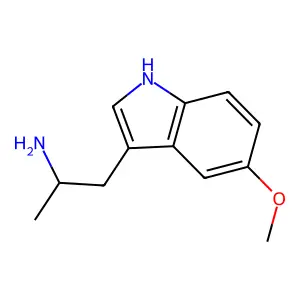 α-甲基-5-甲氧基色胺 structure