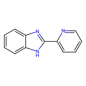 2-(2'-Pyridyl)benzimidazole structure