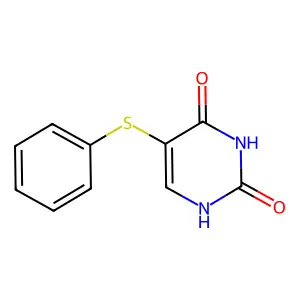 5-phenylsulfanyl-1H-pyrimidine-2,4-dione structure