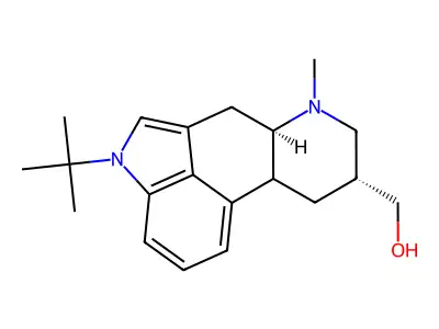 (1-tert-Butyl-6-methylergolin-8-yl)methanol structure