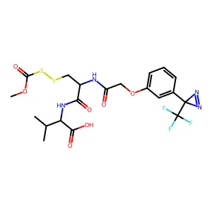 But-2-yne-1,4-diyl bis(2,5-dichlorobenzenesulfonate) structure