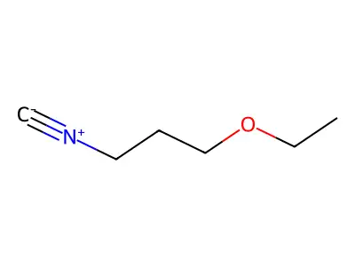 1-Ethoxy-3-isocyanopropane structure