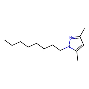 3,5-dimethyl-1-octyl-1H-pyrazole structure