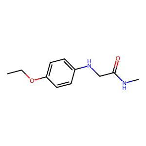 2-((4-乙氧基苯基)氨基)-N-甲基乙酰胺 structure