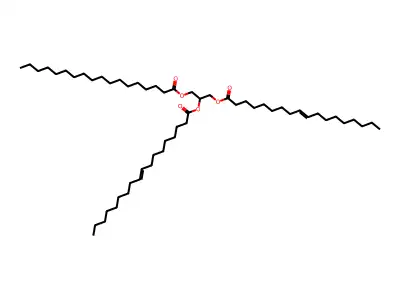 1,2-Elaidin-3-Stearin structure