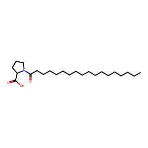 1-硬脂酰基吡咯烷-2-甲酸 structure