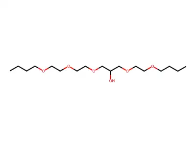 1-(2-Butoxyethoxy)-3-[2-(2-butoxyethoxy)ethoxy]propan-2-ol structure