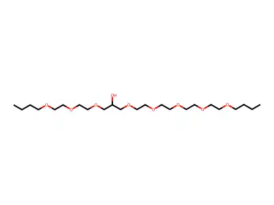 5,8,11,14,17,21,24,27-Octaoxahentriacontan-19-ol structure