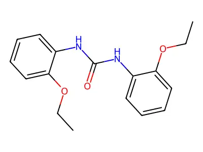 1,3-Bis(2-ethoxyphenyl)urea structure