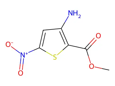 Methyl 3-amino-5-nitrothiophene-2-carboxylate structure