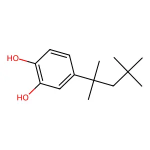 4-Tert-octylcatechol structure