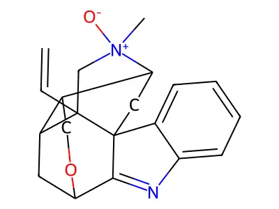 Koumine N-oxide structure