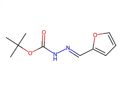 Hydrazinecarboxylic acid, (2-furanylmethylene)-, 1,1-dimethylethyl ester structure
