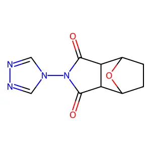 4-(4H-1,2,4-triazol-4-yl)-10-oxa-4-azatricyclo[5.2.1.0,2,6]decane-3,5-dione structure