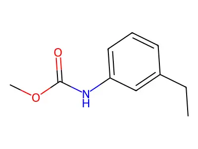 Methyl N-(3-ethylphenyl)carbamate structure