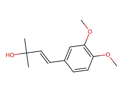 3-Buten-2-ol, 4-(3,4-dimethoxyphenyl)-2-methyl- structure