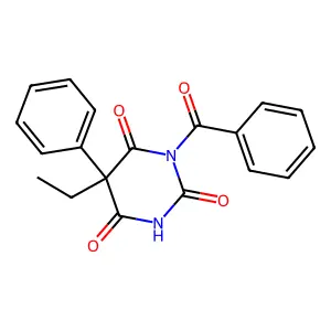 Benzobarbital, (R)- structure