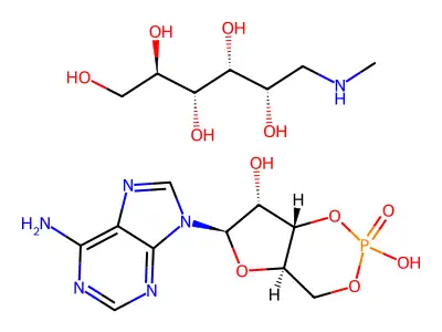 Meglumine cyclic adenylate structure