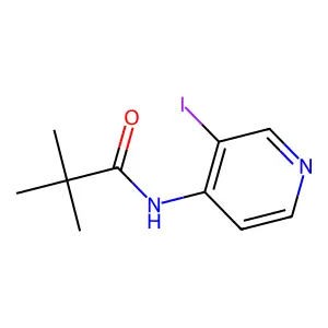 N-(3-Iodopyridin-4-yl)pivalamide structure