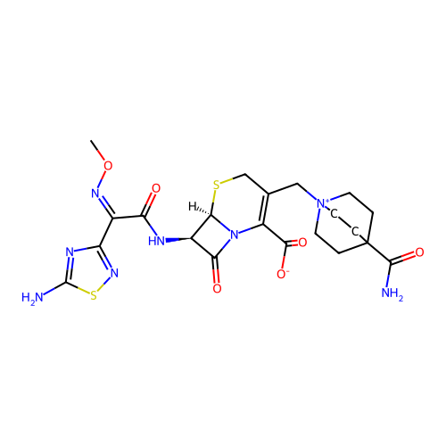 Cefclidin structure