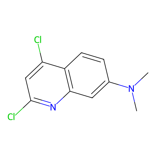2,4-二氯-N,N-二甲基喹啉-7-胺 structure