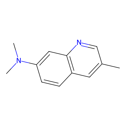 N,N,3-三甲基喹啉-7-胺 structure
