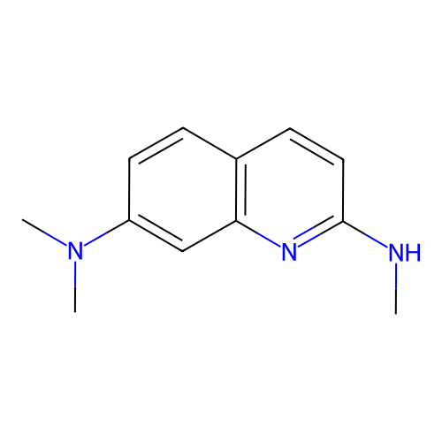 N2,N7,N7-三甲基喹啉-2,7-二胺 structure