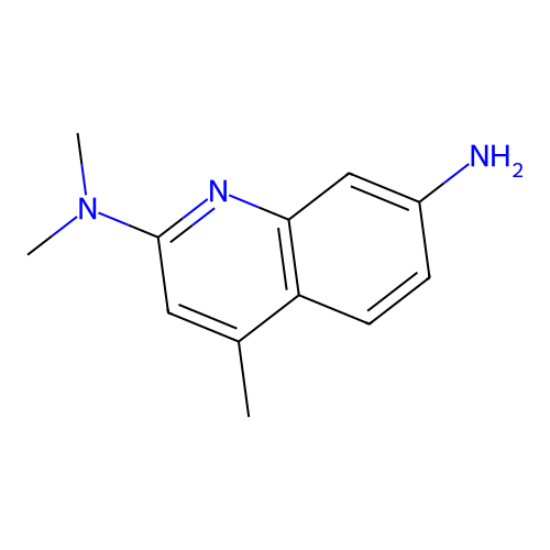 N²,N²,4-三甲基喹啉-2,7-二胺 structure
