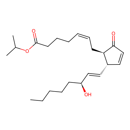 Prostaglandin A2 isopropyl ester structure