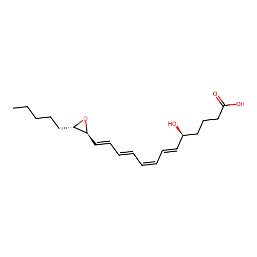 14(15)-Epoxytetraene structure