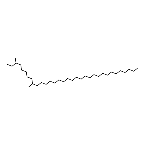 3,9-Dimethyltritriacontane structure
