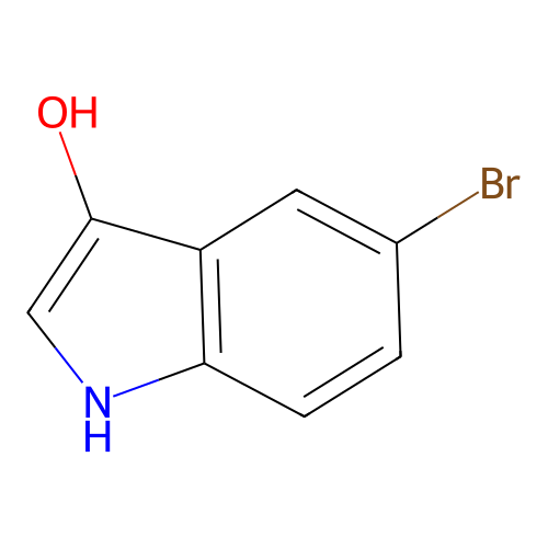 5-bromo-1H-indol-3-ol structure