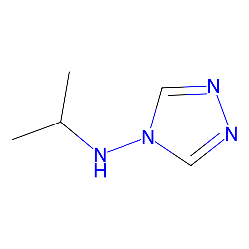 N-propan-2-yl-1,2,4-triazol-4-amine structure